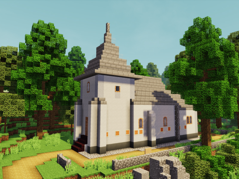 Minecraft Vulkaneifel Kirche