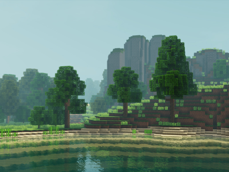 Minecraft Vulkaneifel See