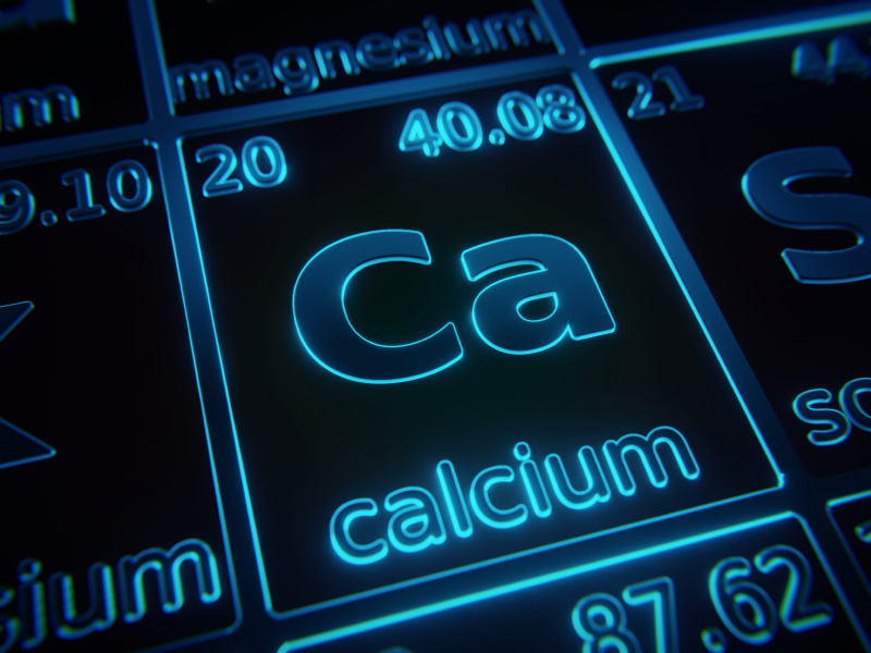 Element Calcium im Periodensystem.