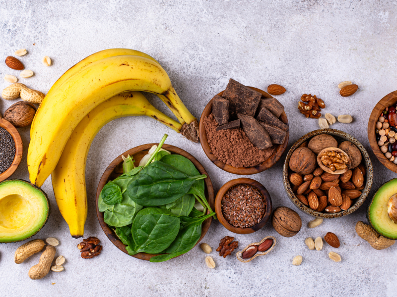 Magnesiumreiche Lebensmittel