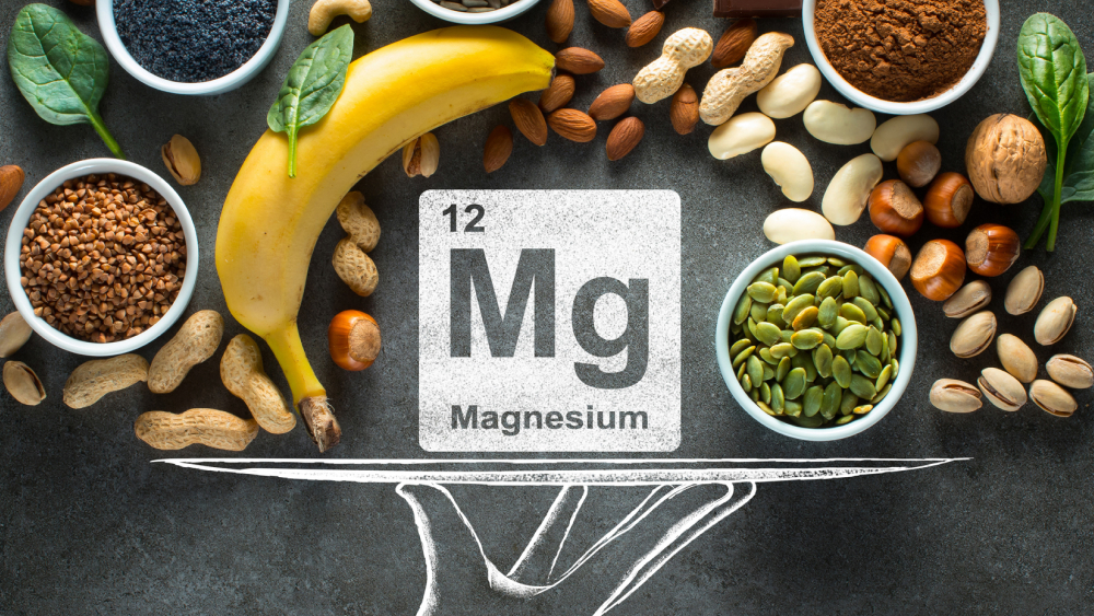 Illustration eines Mannes mit Magnesiummangel